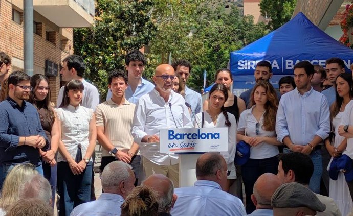 El líder del PP en el Ayuntamiento de Barcelona, Daniel Sirera