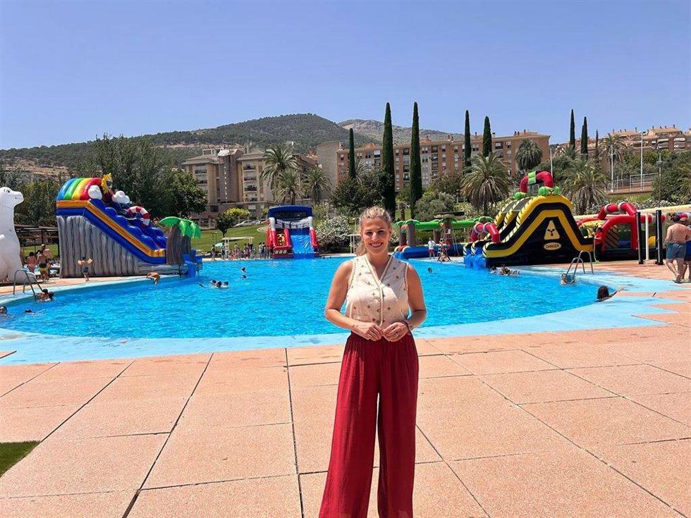 La concejala de Deportes del Ayuntamiento de Jaén, Beatriz López