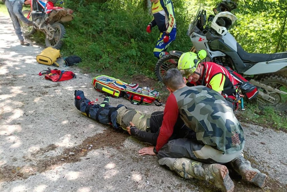 Imagen del rescate realizado en San Miguel de Aguayo