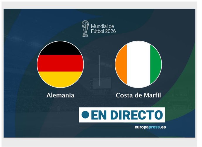 Onces Iniciales probables: Alemania - Costa de Marfil: resumen y estadísticas del partido de la jornada 2 de Copa Mundial de la FIFA
