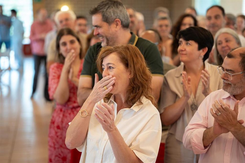 La secretaria general del PSIB-PSOE, Francina Armengol, durante el Consejo Político del PSIB, en Casa Esment, a 21 de junio de 2026, en Palma de Mallorca, Islas Baleares (España).