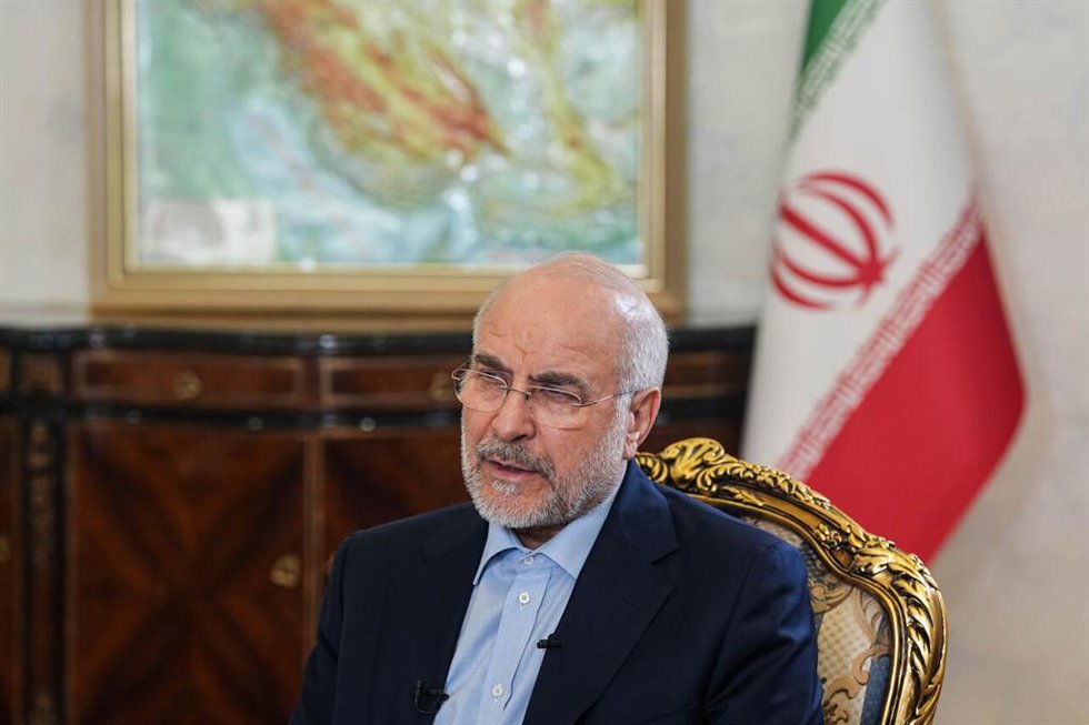 Archivo - El negociador y presidente del Parlamento iraní, Mohamad Baqer Qalibaf (archivo)