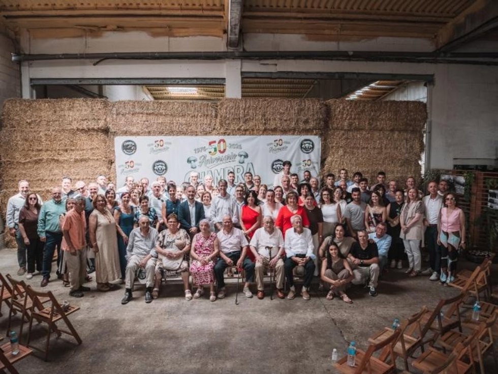 Capellán y Manzanos participan en Pradejón en los actos organizados para celebrar el 50 aniversario de Champra