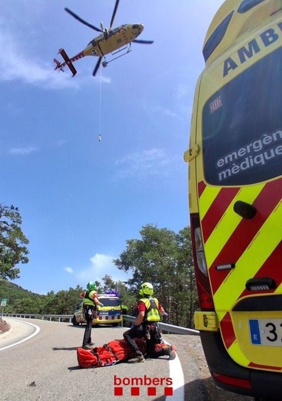 Momento del rescate