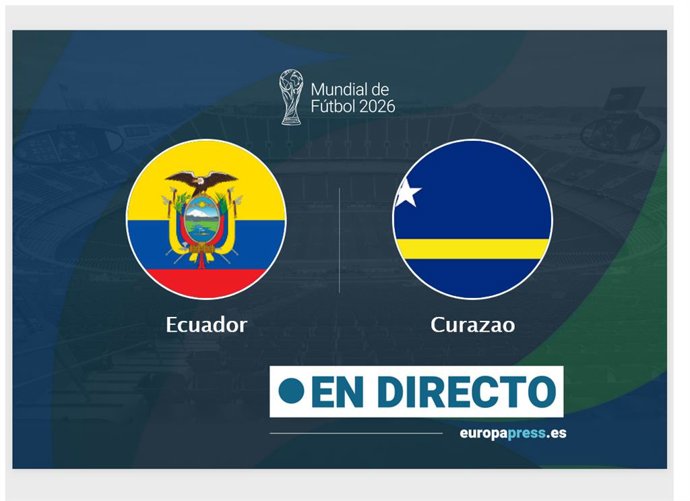 Onces Iniciales probables: Ecuador - Curazao: resumen y estadísticas del partido de la jornada 2 de Copa Mundial de la FIFA