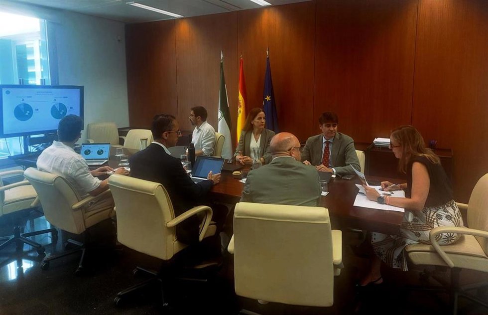 Reunión sobre el programa de incentivos para fomentar el desarrollo de ciudades y territorios inteligentes de Andalucía (orden CITI)