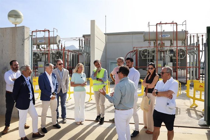 La nueva subestación eléctrica de San Pedro Alcántara refuerza la capacidad energética del municipio
