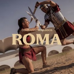 El Hipódromo de la Zarzuela se convertirá en un Coliseo Romano durante cuatro días --26, 28, 29 y 30 de junio-- con combates de gladiadores en directo, luchas y rituales en una ambientación del Imperio Romano.
