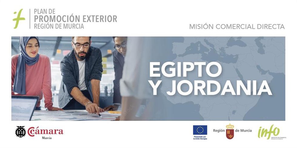 La Comunidad ha organizado una misión comercial a Egipto y Jordania que tendrá lugar entre el 22 y el 28 de septiembre.