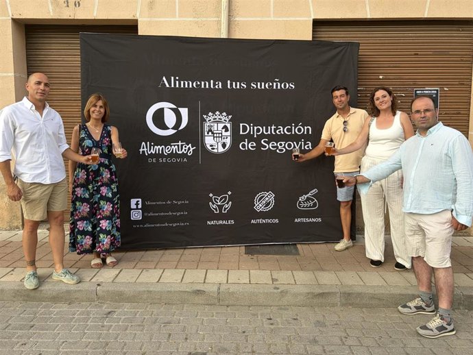 Prádena acoge la tercera parada de la ruta 'Amor a primera birra' de Alimentos de Segovia
