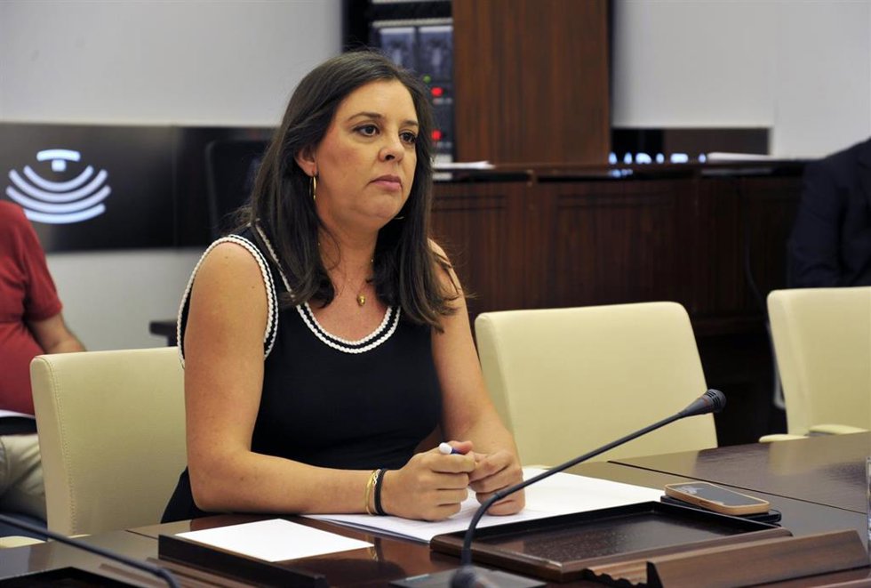La secretaria general de Economía, Empleo y Comercio de la Junta de Extremadura, Celina Pérez.