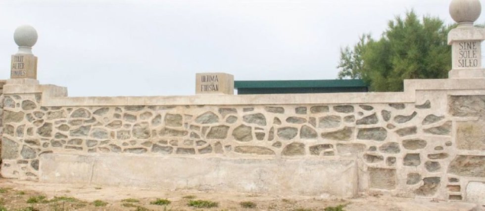 El reloj solar del Faro de Cabo Mayor restaurado