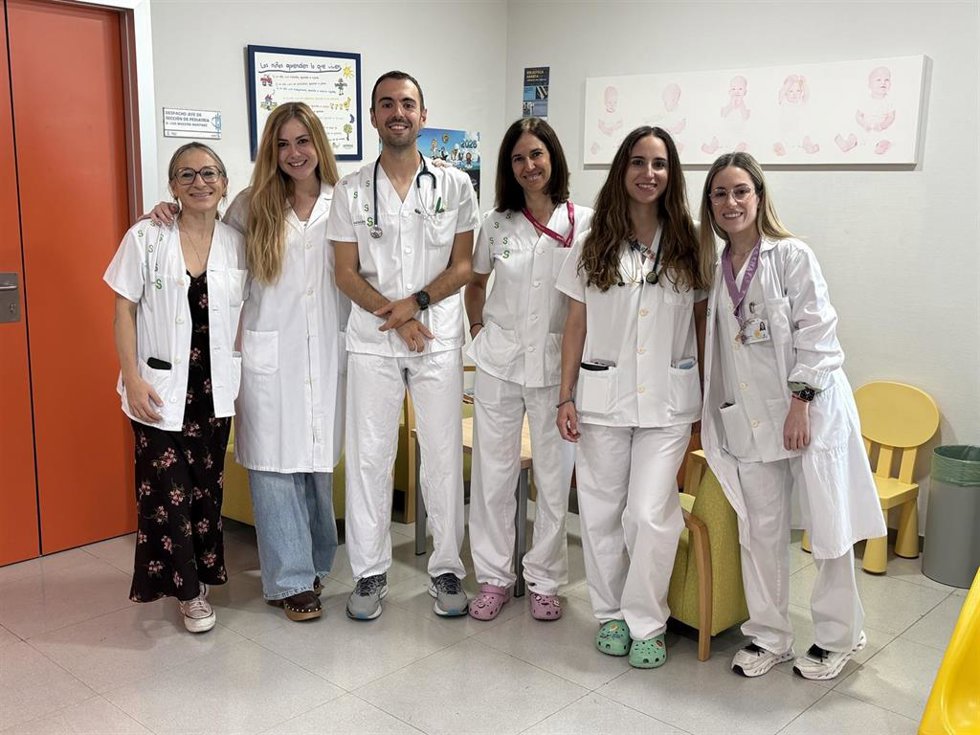 Organizadores de la I Jornada de Actualización Clínica Pediátrica.