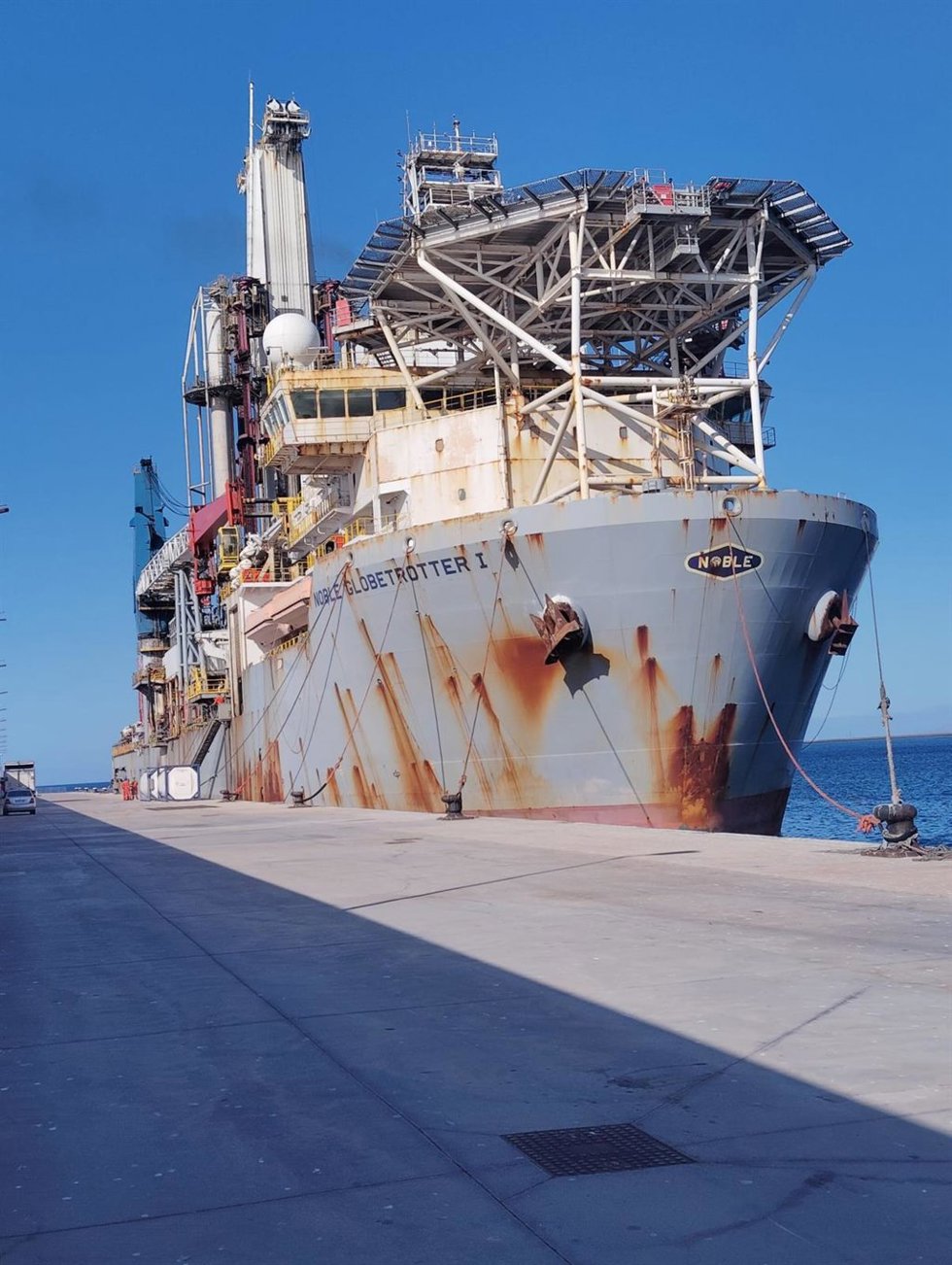 Barco perforador 'Noble Globetrotter I'
