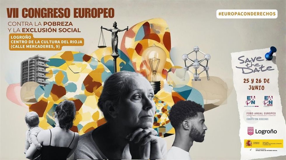 LOGROÑO ACOGE EL VII CONGRESO EUROPEO CONTRA LA POBREZA Y LA EXCLUSIÓN SOCIAL