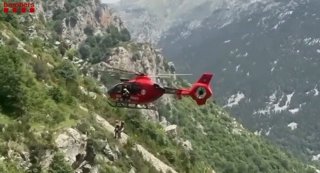 Rescaten a una persona a Queralbs (Girona)