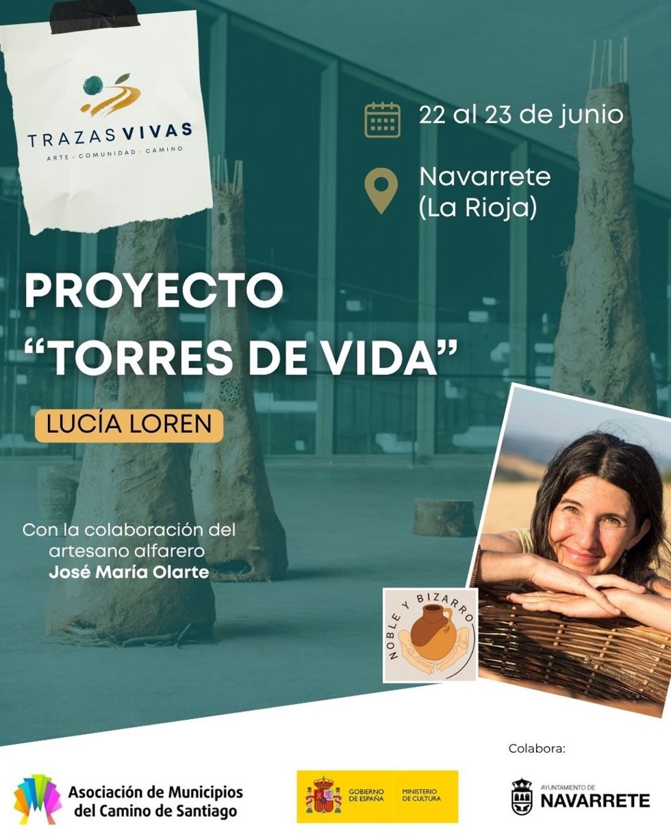 Navarrete acoge el proyecto participativo 'Torres de Vida' dentro de la iniciativa cultural 'Trazas Vivas'