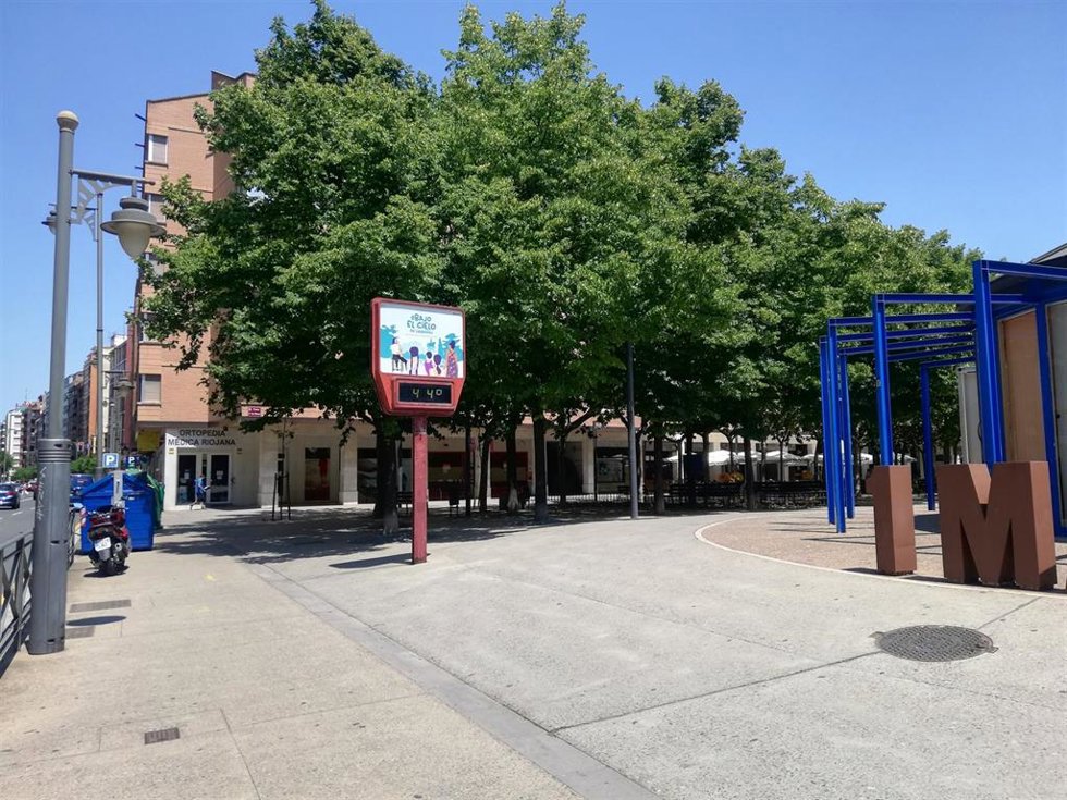 Archivo - Imagen de archivo de calor en Logroño