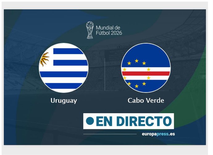 Onces Iniciales probables: Uruguay - Cabo Verde: resumen y estadísticas del partido de la jornada 2 de Copa Mundial de la FIFA