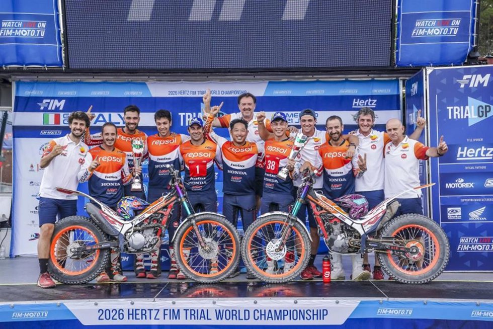 Toni Bou arrasa en Italia y mantiene su pleno en el Mundial