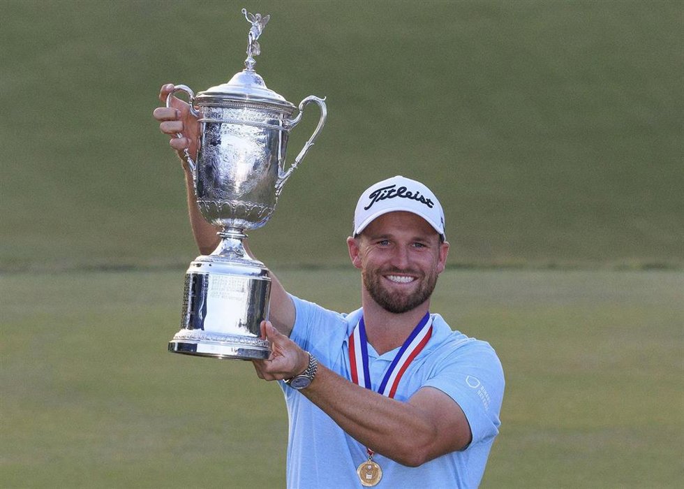 Archivo - Wyndham Clark, 2023 US Open Golf
