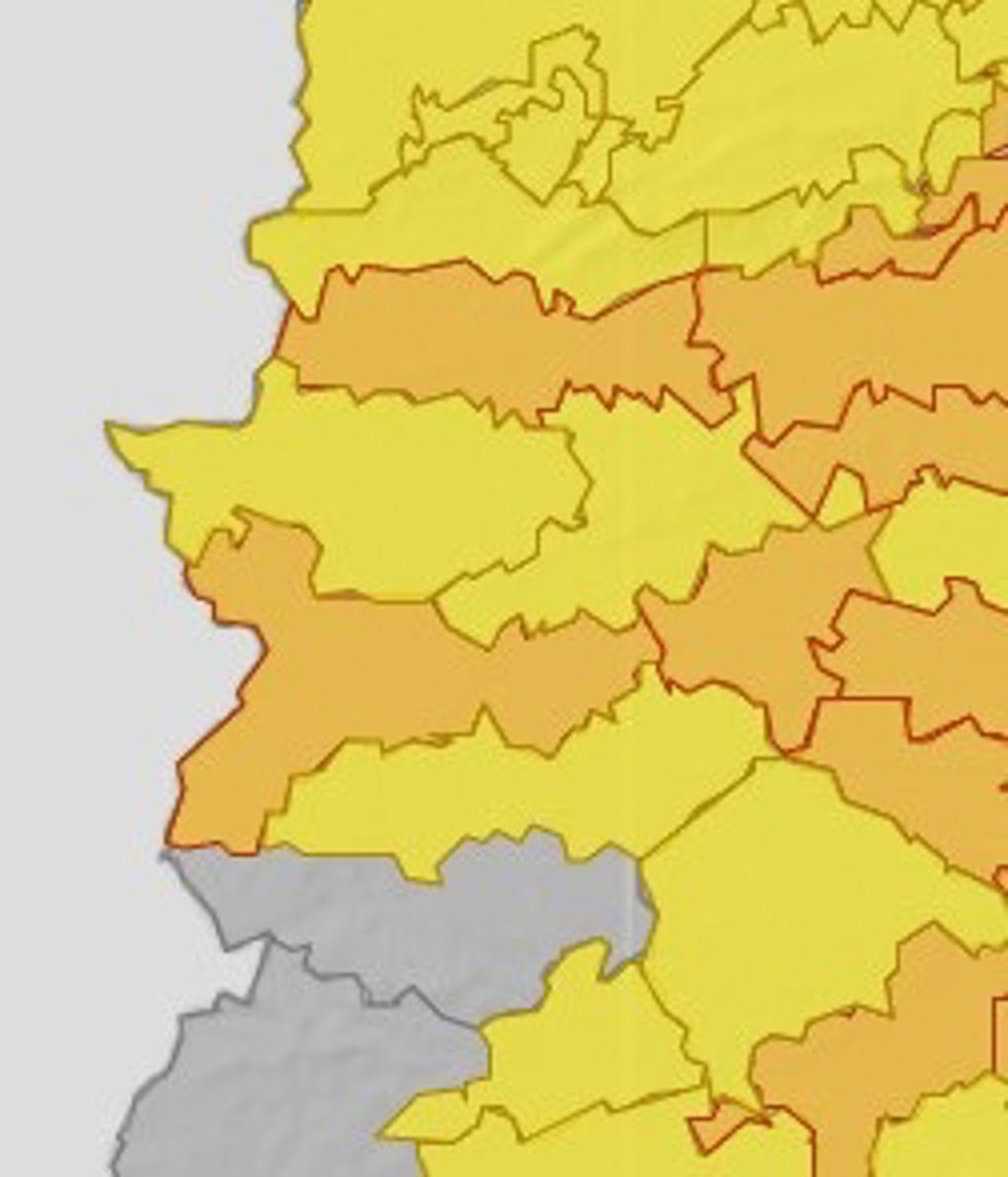Alertas para el 22 de junio en Extremadura