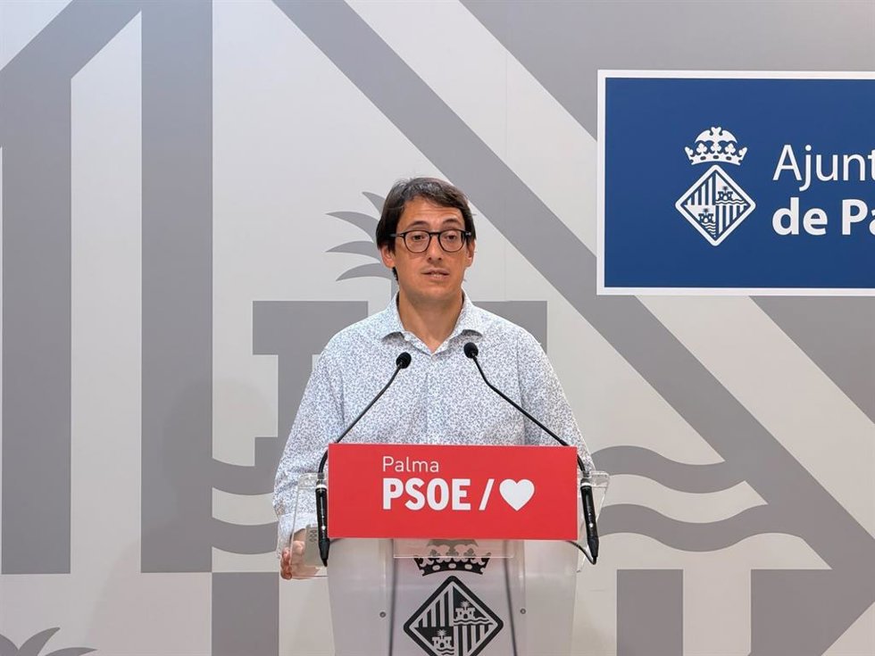 Archivo - Secretario general de la Agrupación Socialista de Palma, Iago Negueruela