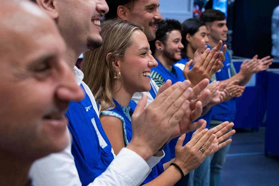 Trabajadores de Decathlon