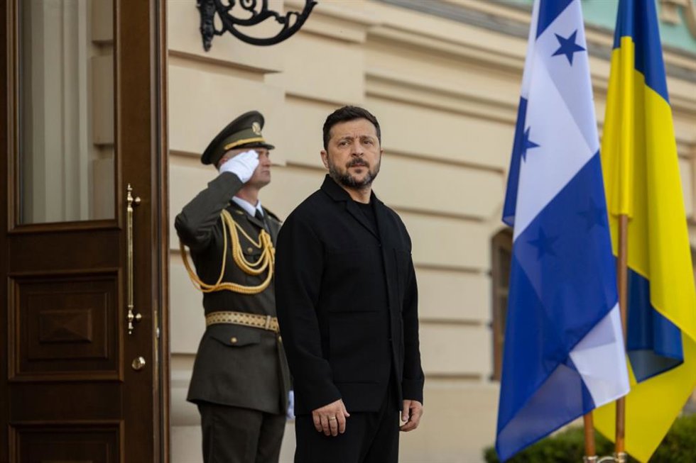 Volodimir Zelenski, presidente de Ucrania.