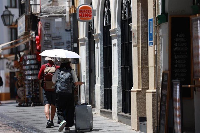 Ciudadanos y visitantes de Córdoba  