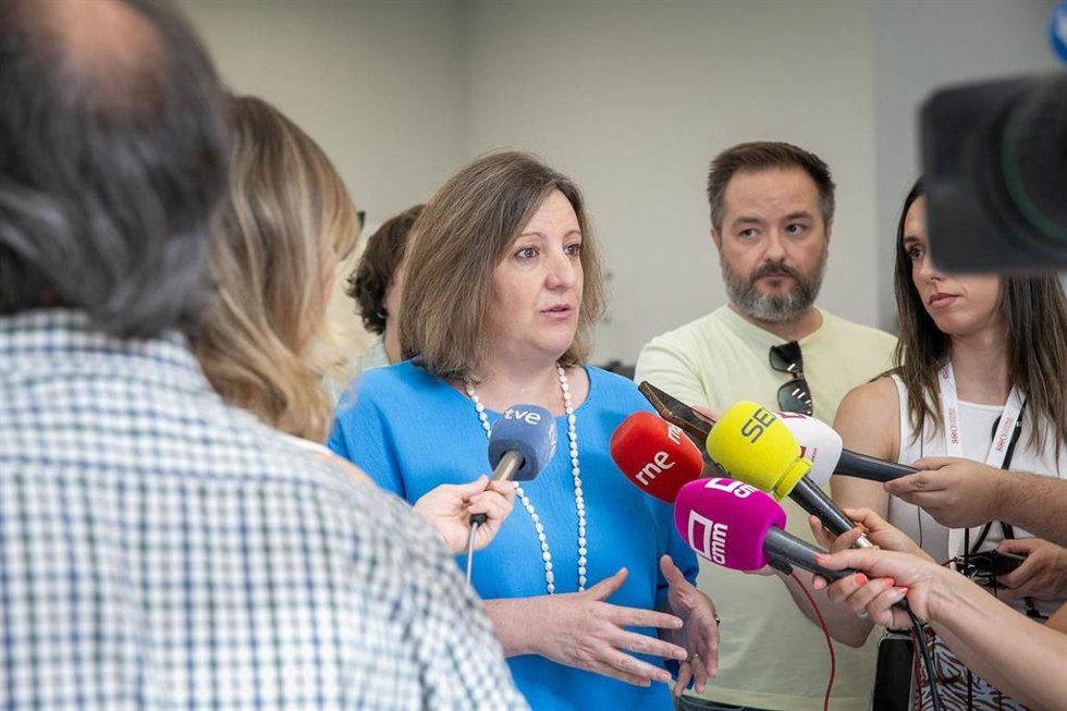 La consejera de Economía, Empresas y Empleo, Patricia Franco