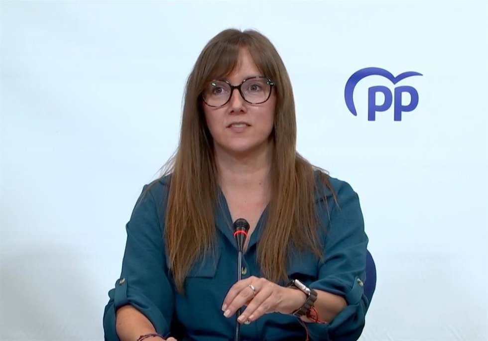 La diputada autonómica del PP Tania Andicoberry