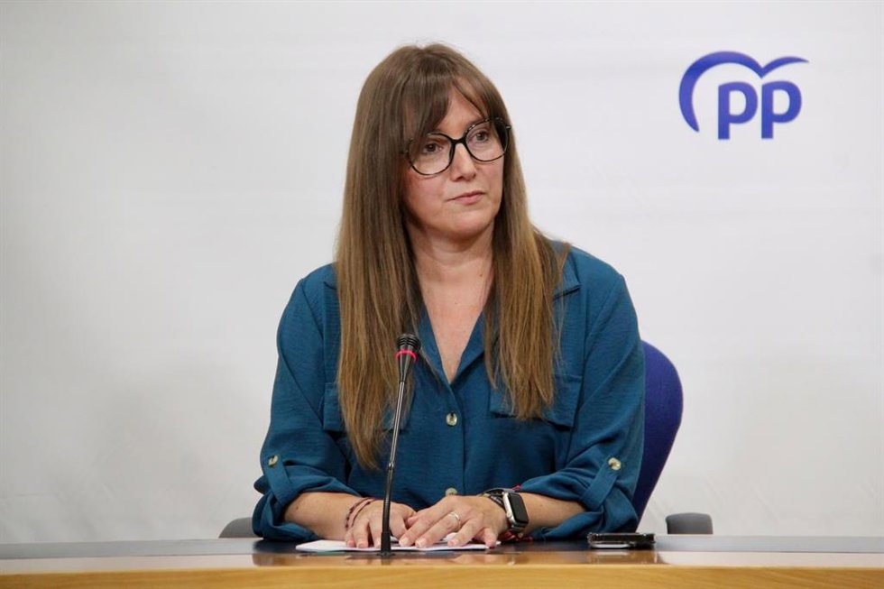 La vicesecretaria general del Partido Popular de Castilla-La Mancha y diputada autonómica, Tania Andicoberry.