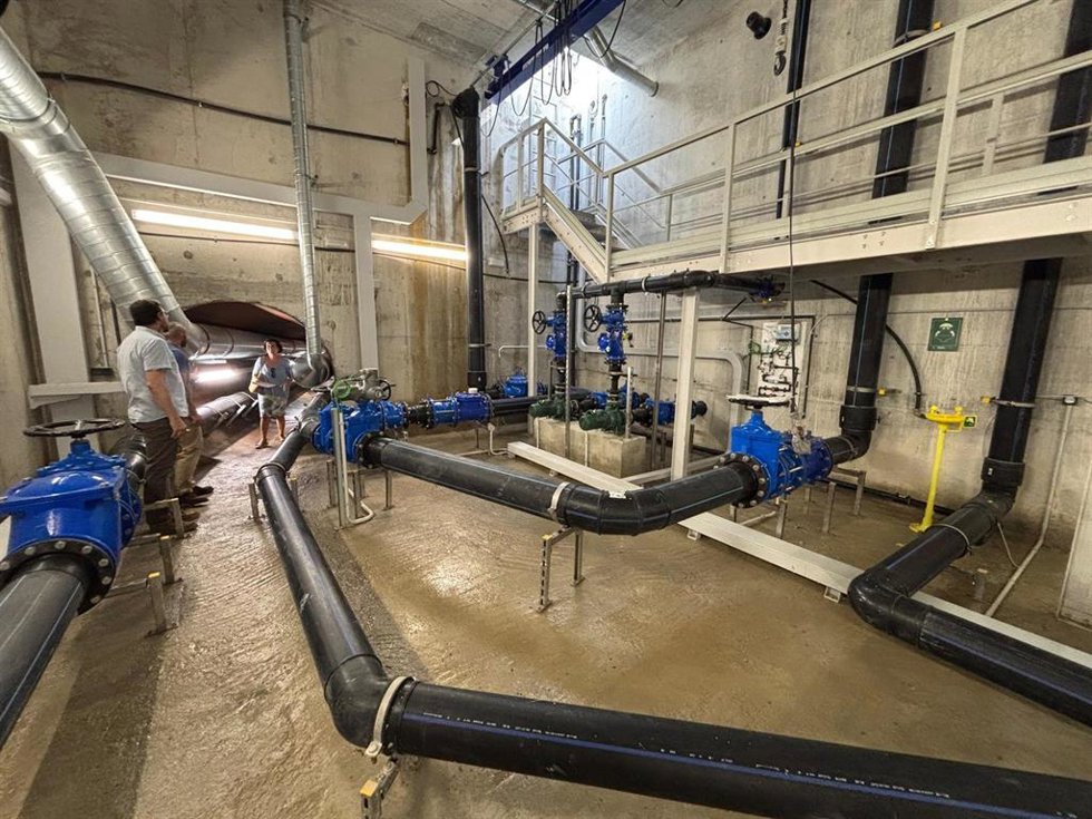 Nuevo depósito de agua freática del Castell de Montjuïc