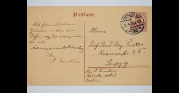 CSIC recibe el legado documental familiar del matemático Julio Rey Pastor, que incluye dos cartas de Albert Einstein