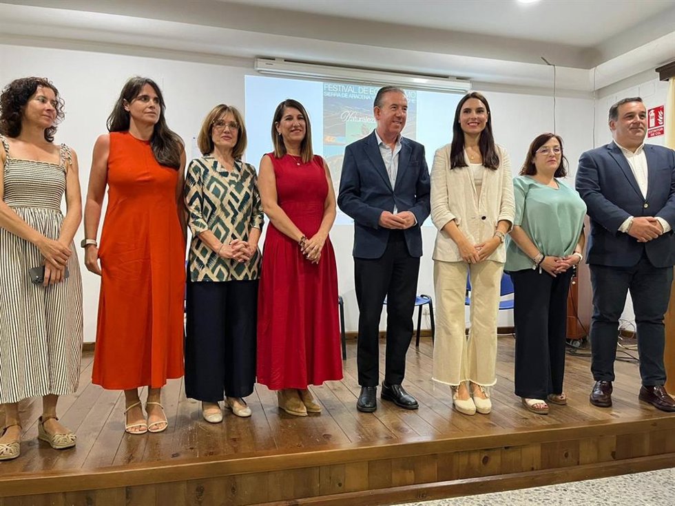 Inauguración del Festival de Ecoturismo 'Naturaleza Sin Fronteras'.