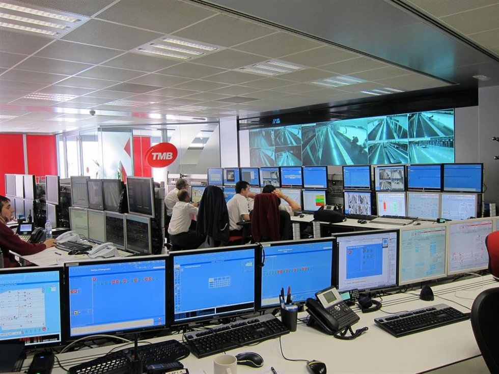Archivo - Centro De Control De Metro (CCM) De Barcelona