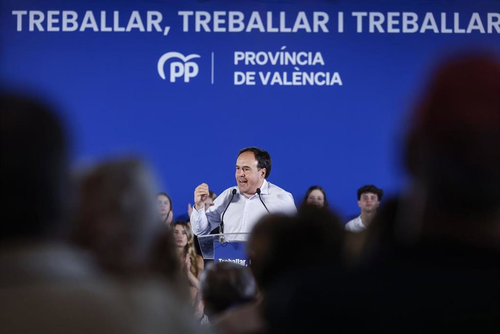 El 'president' de la Generalitat Valenciana y líder del PPCV, Juanfran Pérez Llorca, en una imagen de archivo