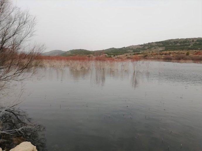 Archivo - La reserva de agua embalsada en la cuenca del Ebro está a un 84% de la capacidad total.