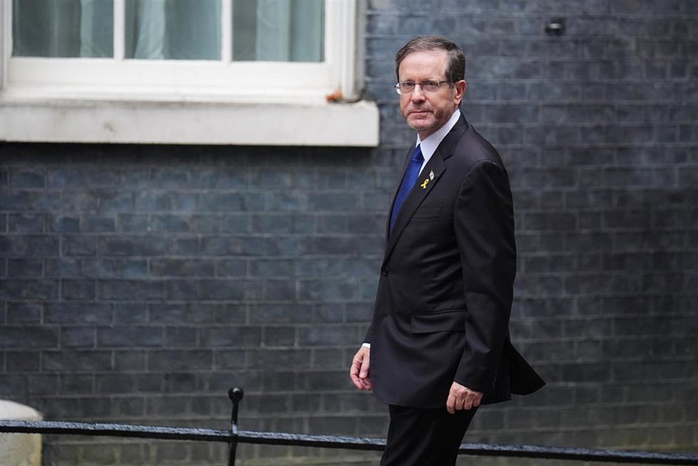 Archivo - El presidente de Israel, Isaac Herzog.