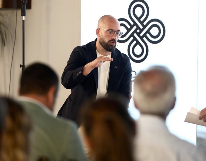 Germán Beardo haciendo balance de la gestión de Tugasa.