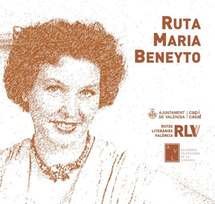 València crea una ruta literaria sobre Maria Beneyto con doce puntos señalados en su biografía.
