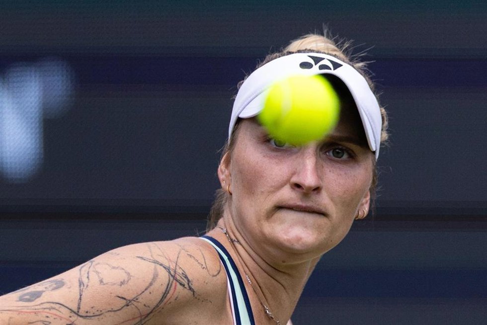 Archivo - La tenista checa Marketa Vondrousova, en el Open de Berlín 2025. 