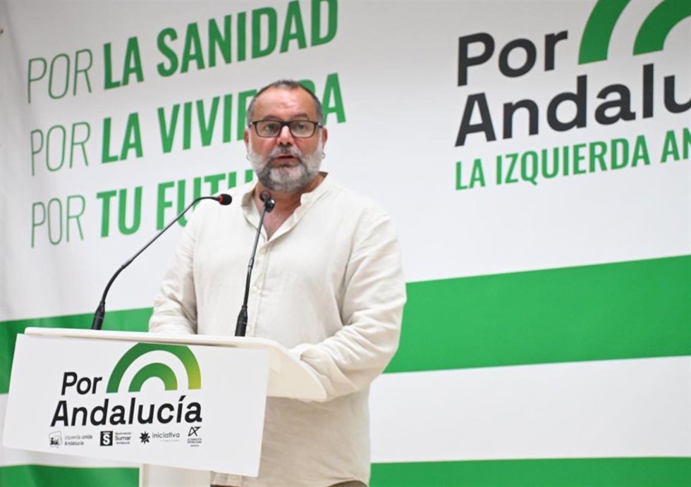 Archivo - El parlamentario andaluz de Por Andalucía Rafael Sánchez Rufo.