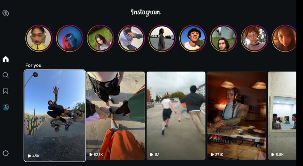 Archivo - Aplicación Instagram para TV