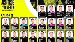 Árbitros de LaLiga EA Sports 2026-27