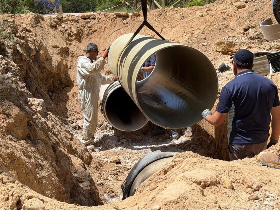 Una avería merma el almacenamiento de los depósitos del Cerro Molina y provoca cortes de agua en algunas zonas de Cuenca.