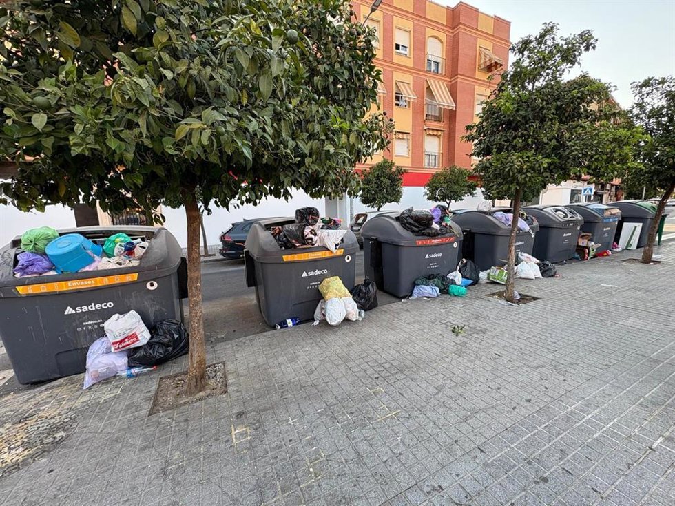 Situación de los contenedores en Córdoba.