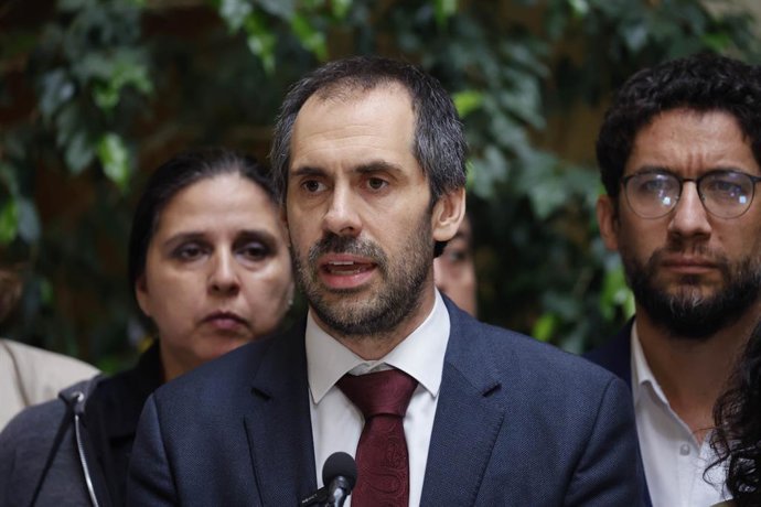 Valparaiso, 21 de enero  2026 Punto de prensa del ministro de Hacienda Nicolas Grau  Sebastian Cisternas/ Aton Chile