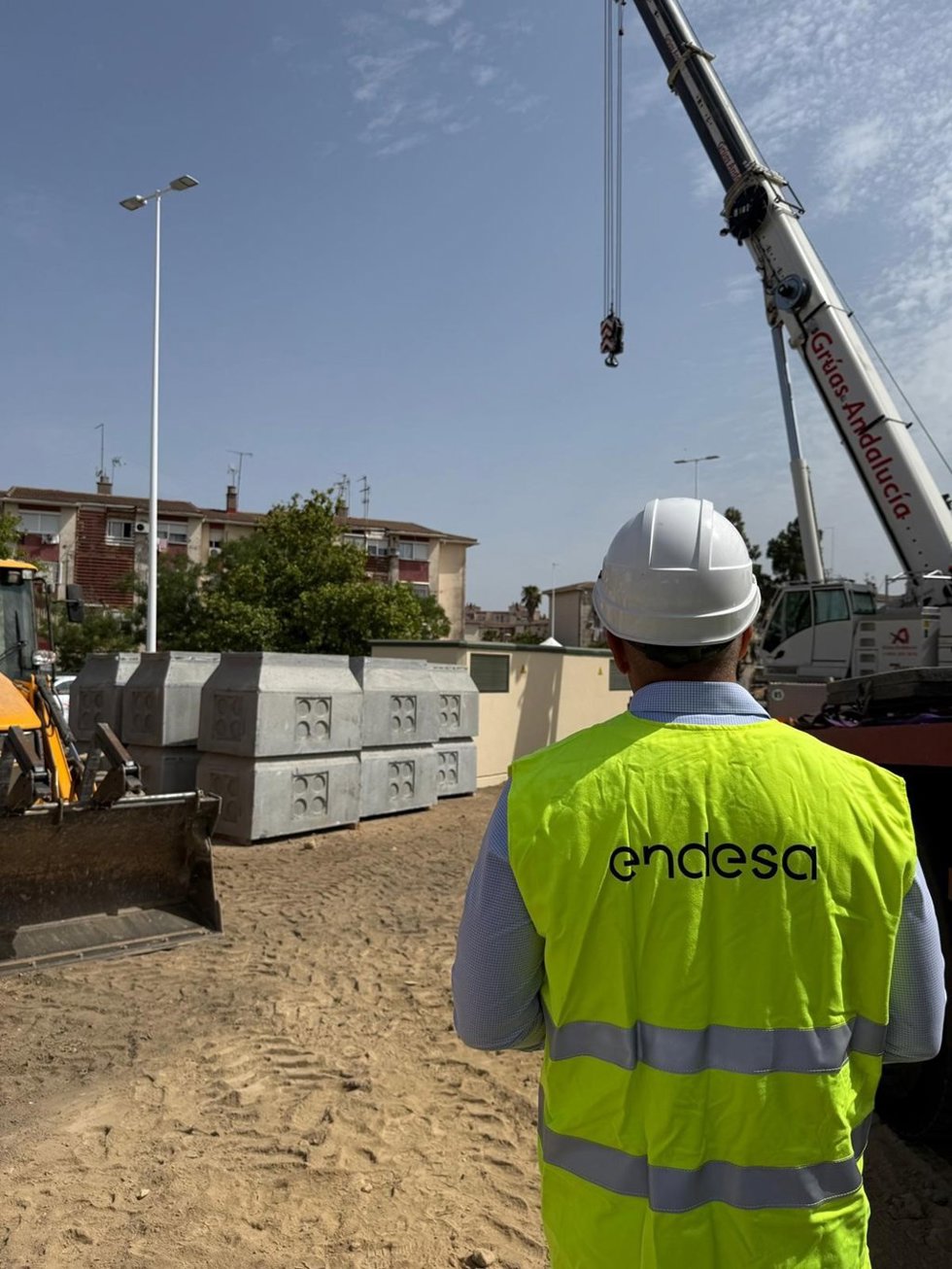 Instalación de un centro de transformación en Sevilla